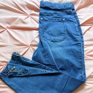 Belle by Kim Gravel Crop Jeans- 12